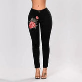 Trendy Ripped Jeans for Women in Stylish Denim - Himpall